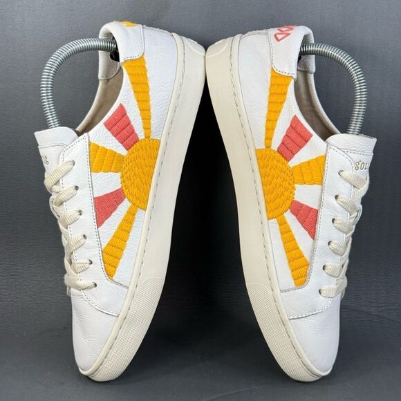 SOLUDOS Ibiza sneaker shoes X Lockhart Embroidery women’s size 9 - Picture 5 of 9